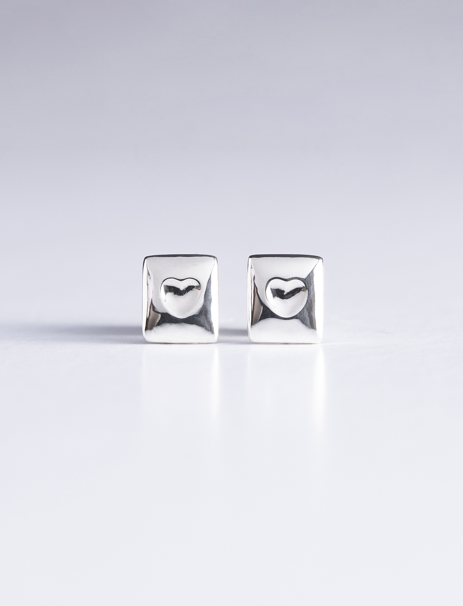 Mini Heart Bite Earrings