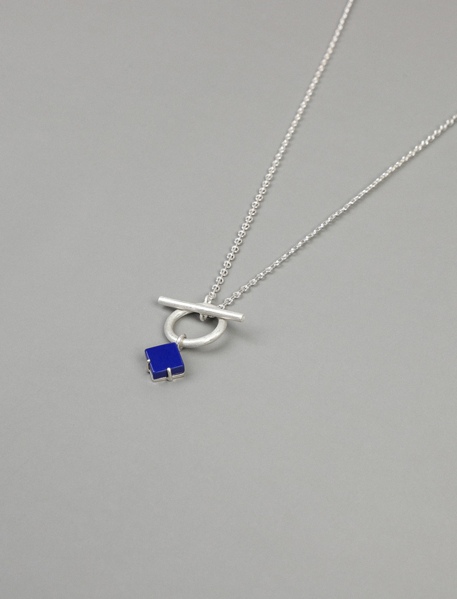 Blue Nemo Silver Necklace